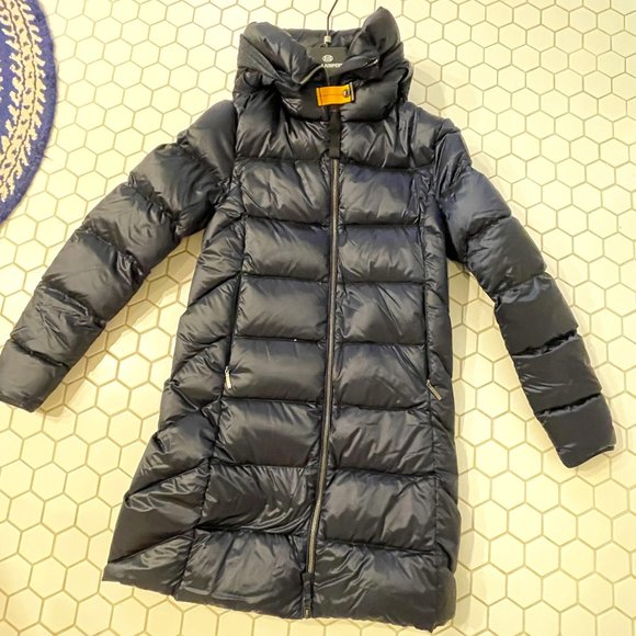 PARAJUMERS XS. Marion Down Puffer Coat NAVY - Picture 1 of 7